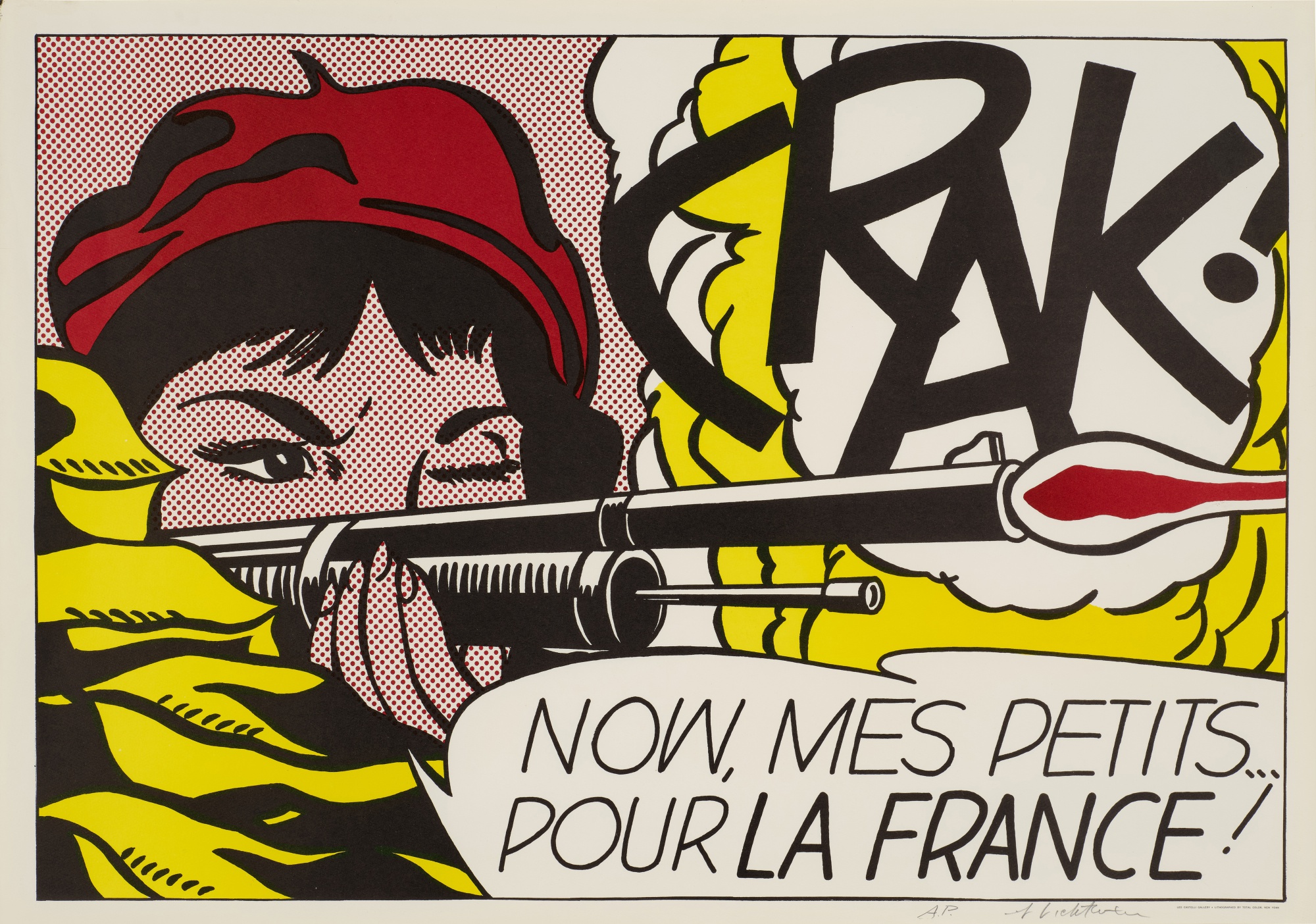 Roy Lichtenstein - CRAK! (Corlett II.2.b; RLCR 4802)