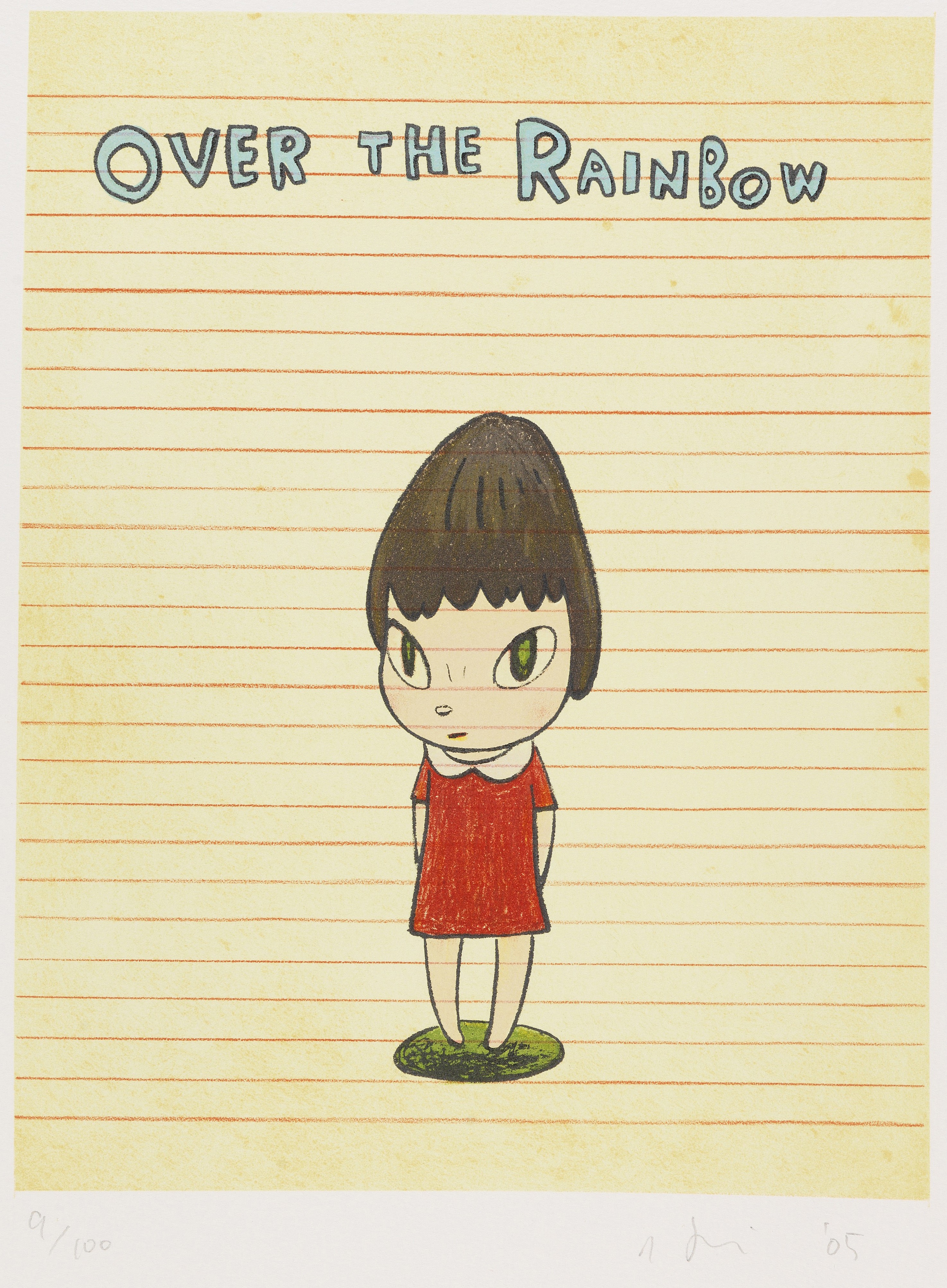 Yoshitomo Nara - Over the Rainbow