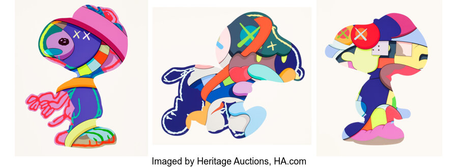 KAWS - The Thing's That Comfort, Stay Steady, and No One's Home