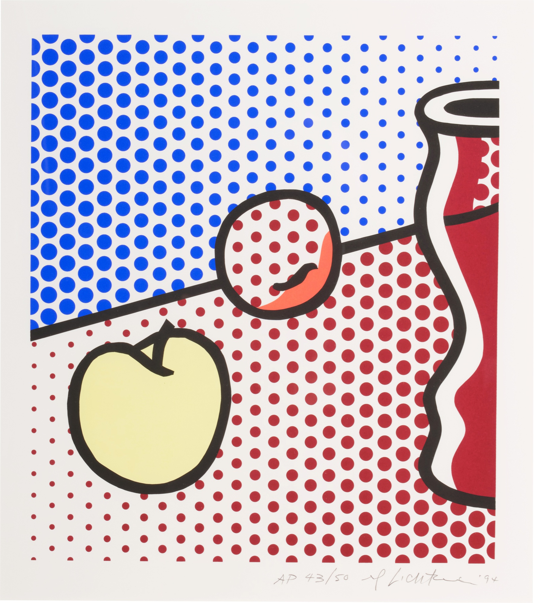 Roy Lichtenstein - Still Life with Red Jar(C. 291)
