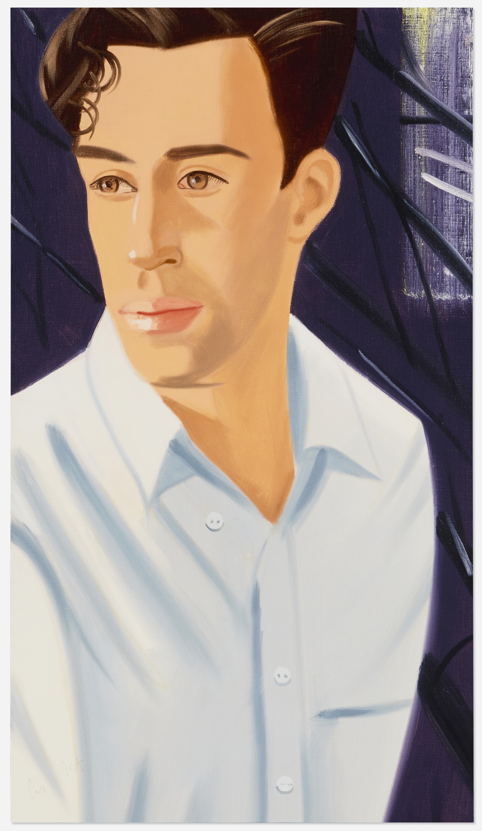 Alex Katz - White Shirt (Vincent 1)