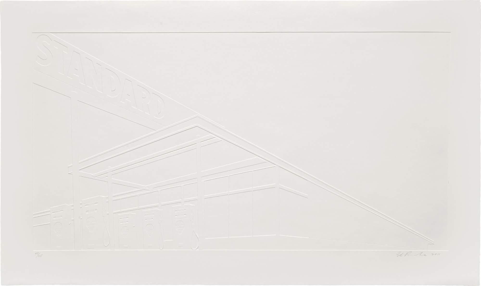 Ed Ruscha - Ghost Station