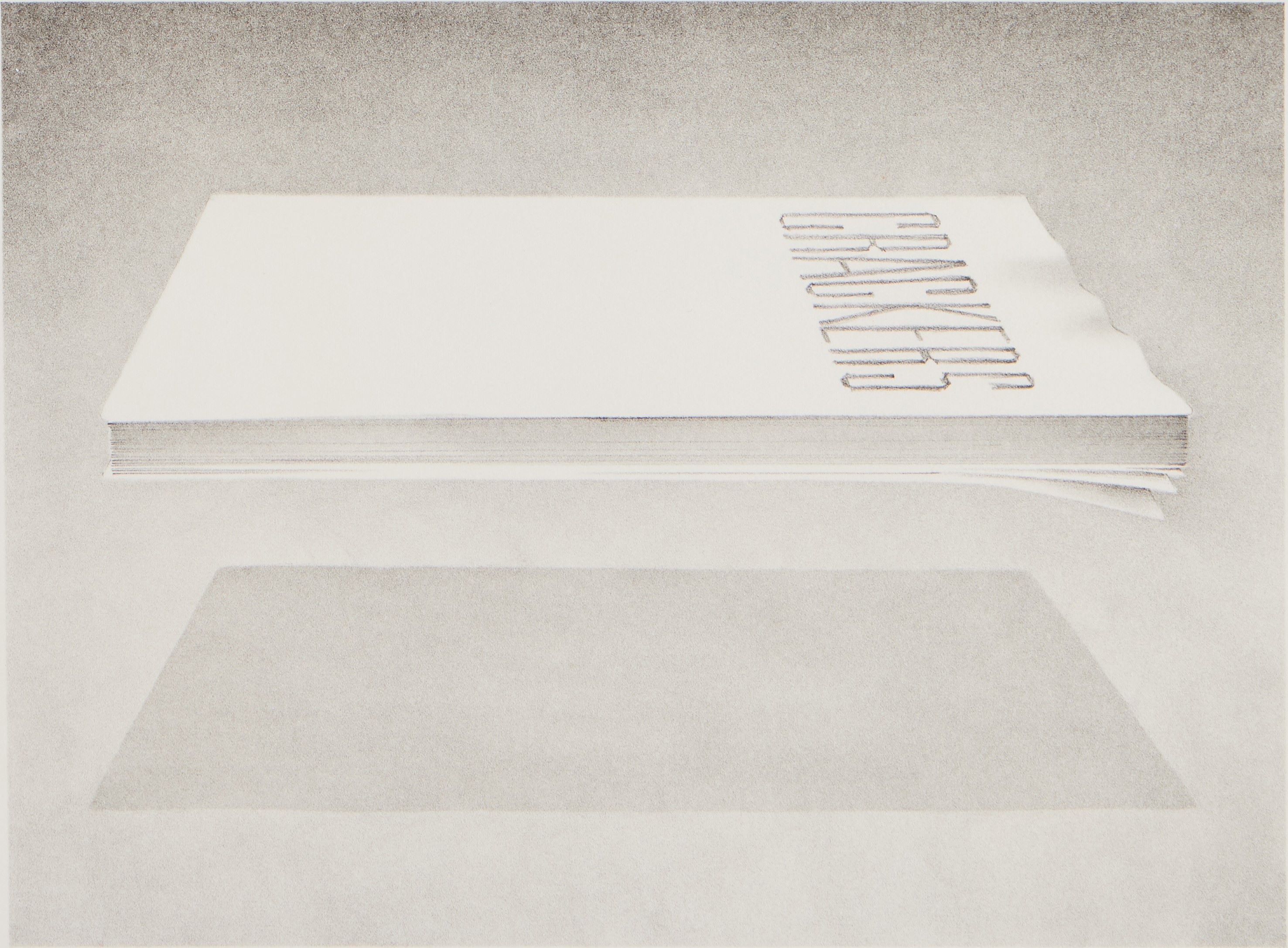 Ed Ruscha - Crackers (Engberg B10)