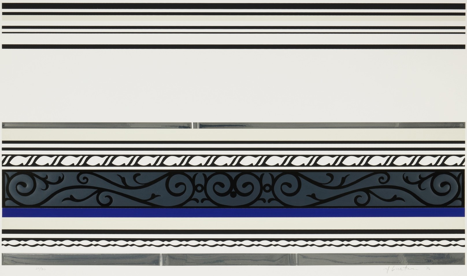 Roy Lichtenstein - Entablature IX