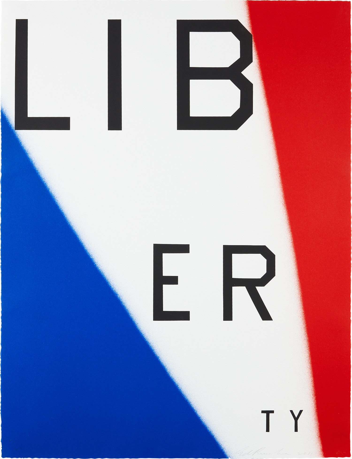 Ed Ruscha - Liberty