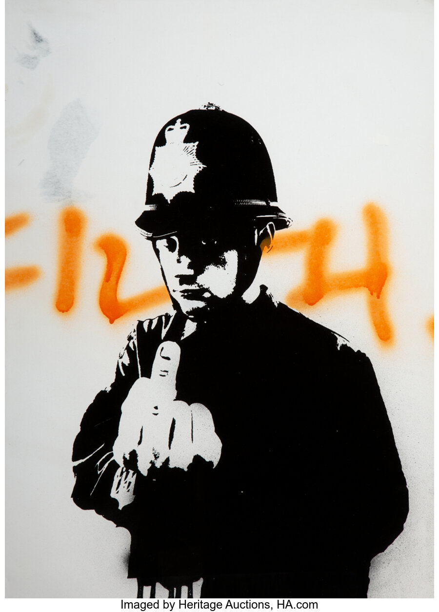 Banksy - Rude Copper