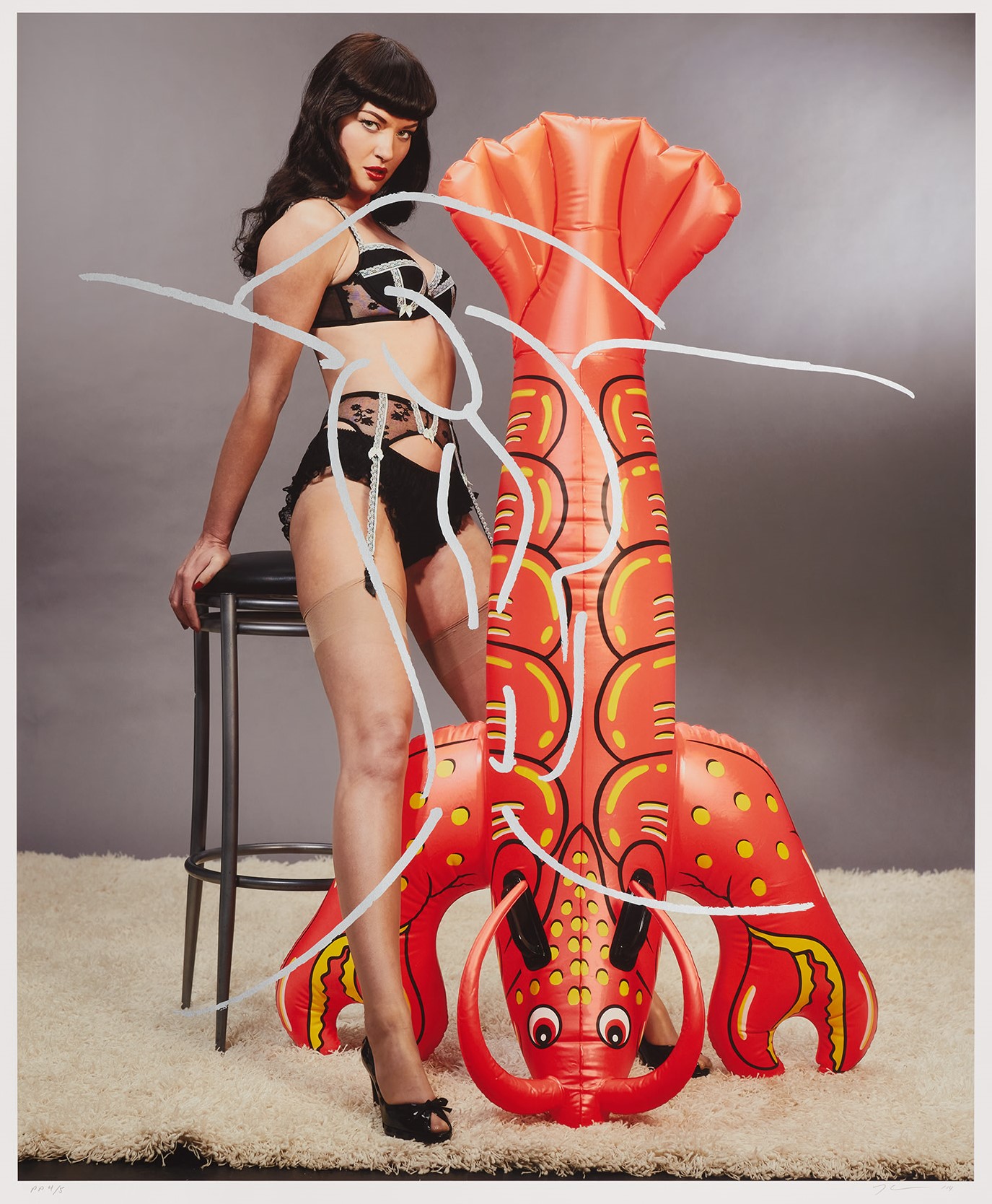 Jeff Koons - Girl with Lobster