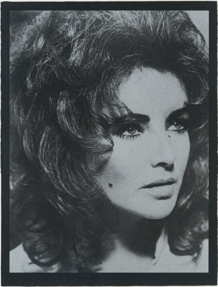 Russell Young - Elizabeth Taylor Portrait