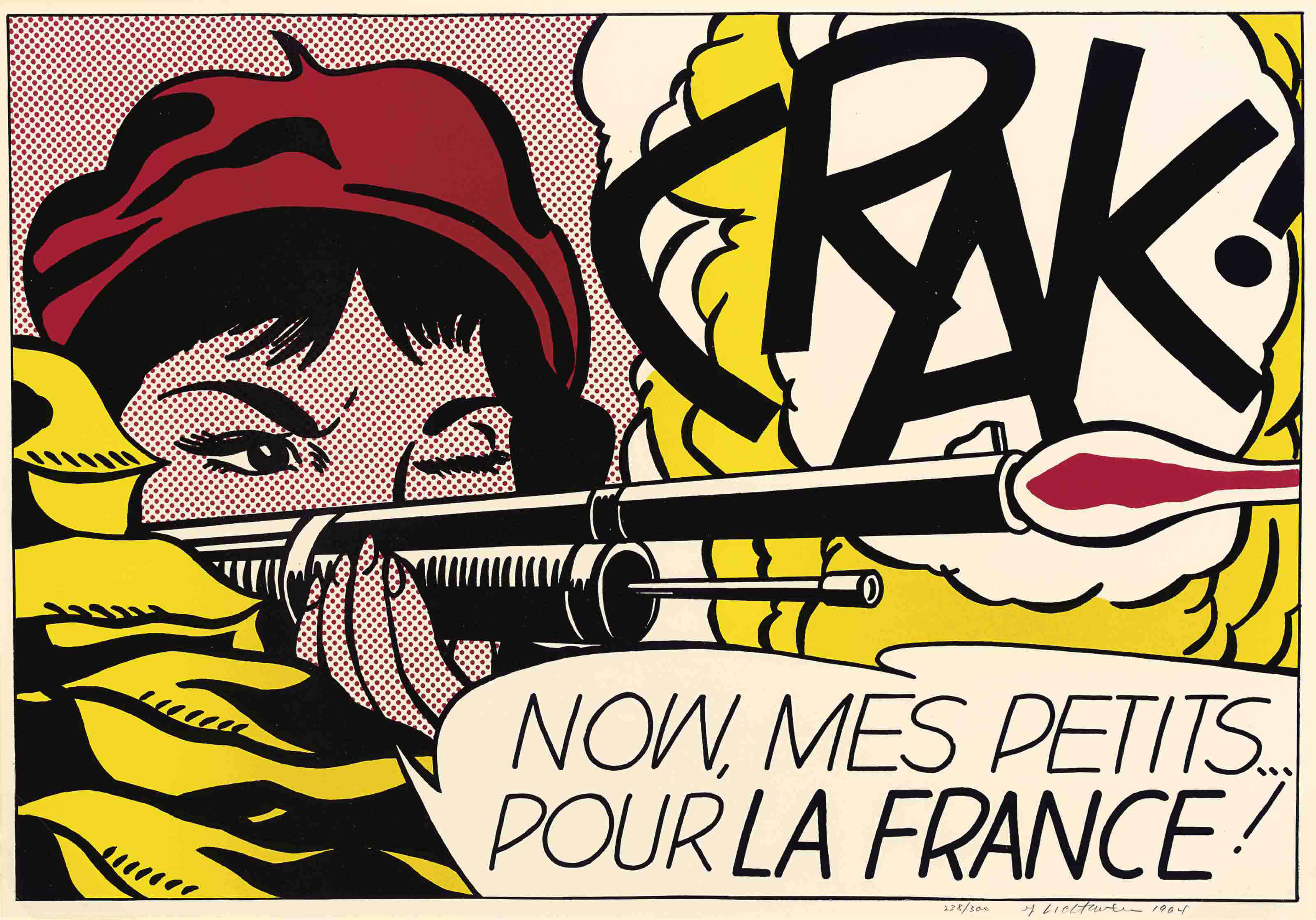 Roy Lichtenstein - Crak! (C. II.2)