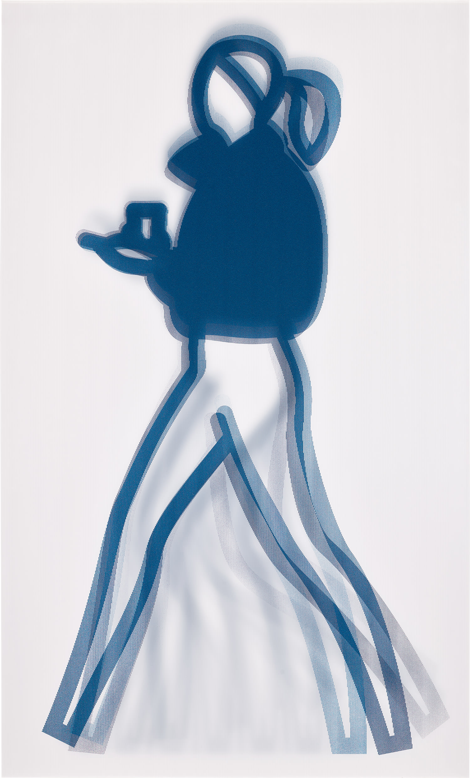 Julian Opie - Coffee, from Old Street Walkers