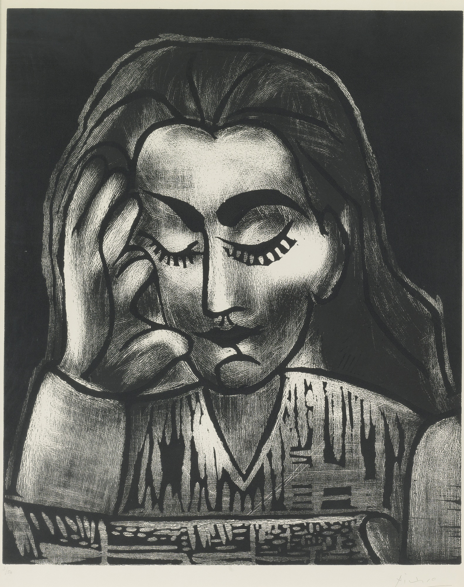 Pablo Picasso - Jacqueline Lisant