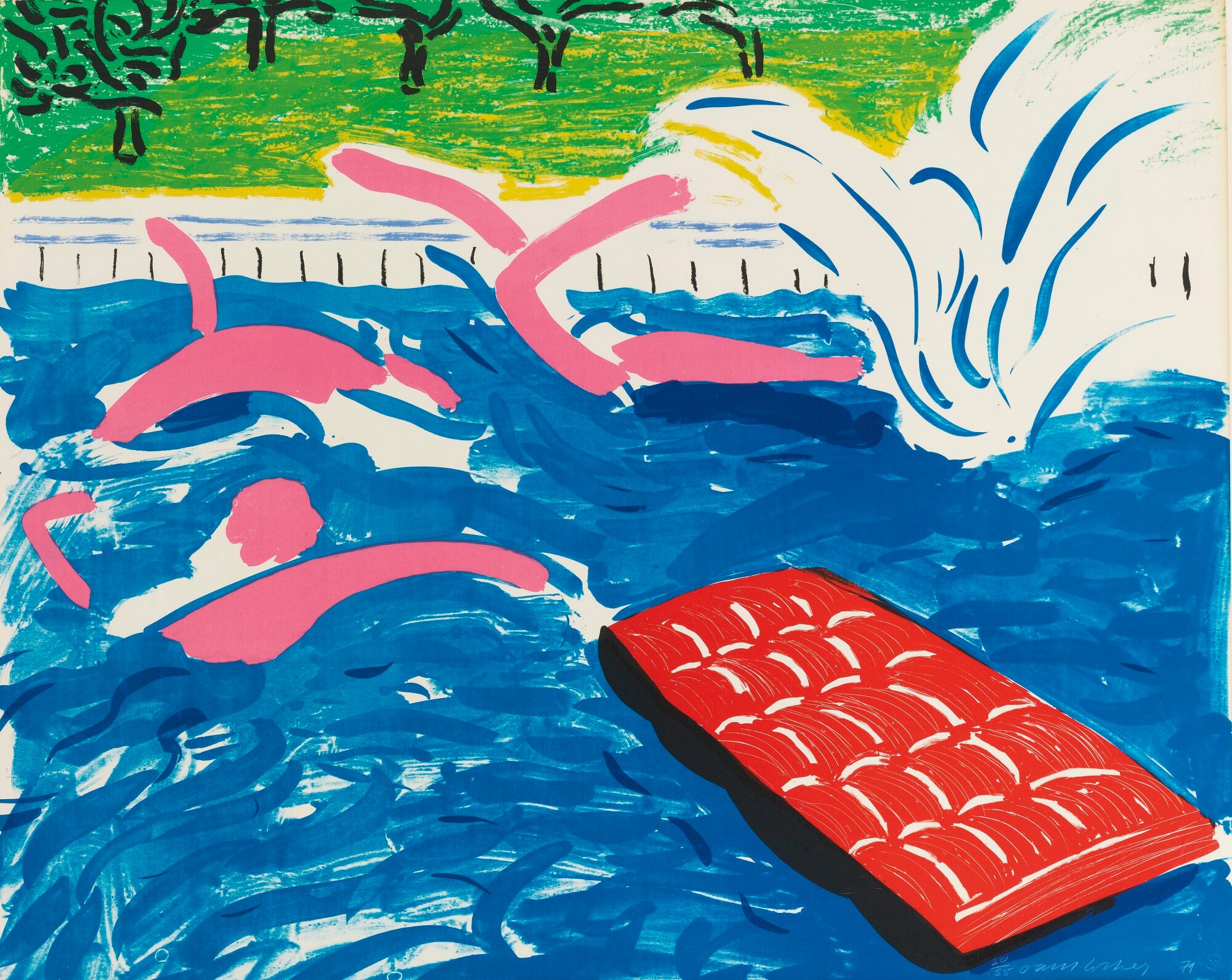 David Hockney - Afternoon Swimming