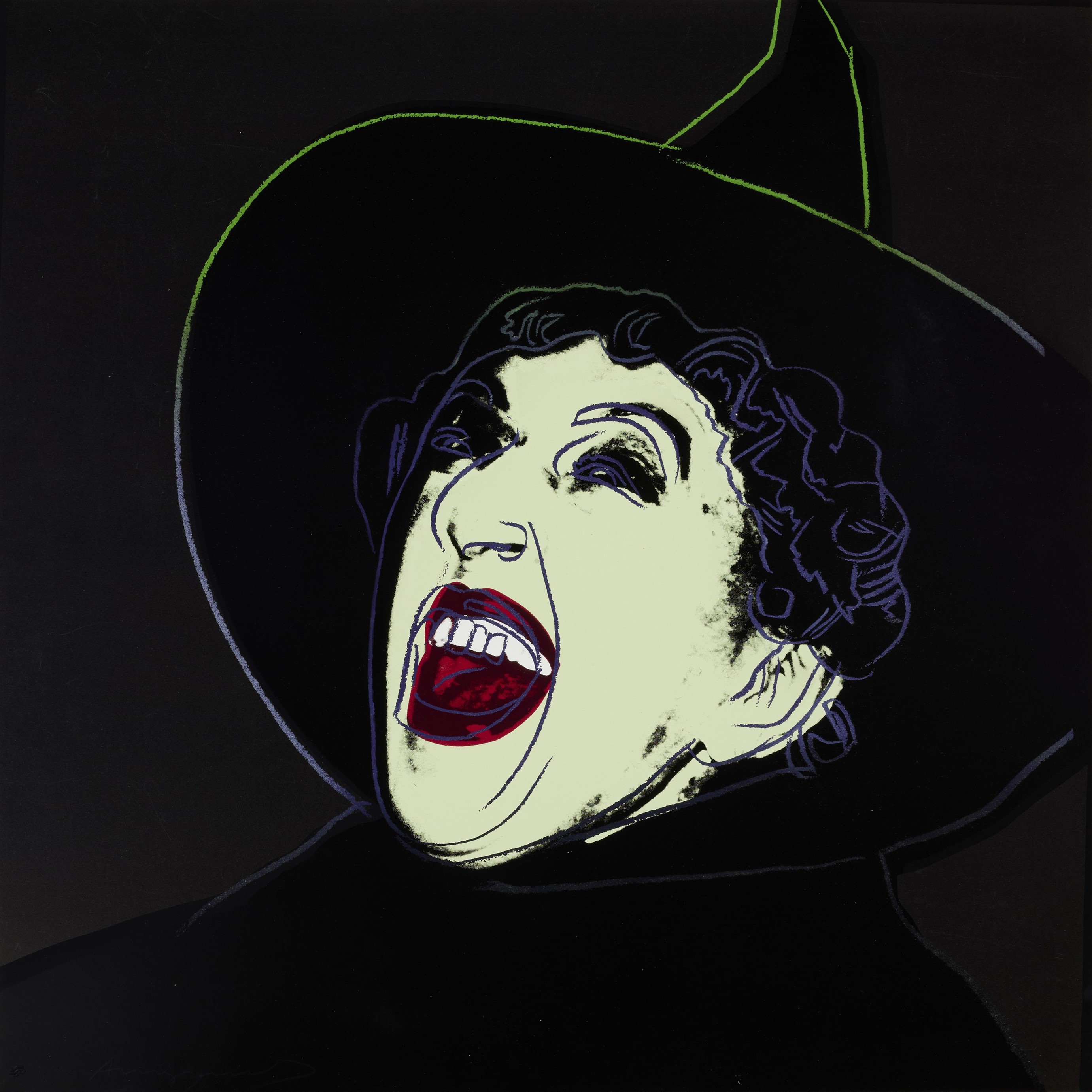 Andy Warhol - The Witch (Trial Proof)