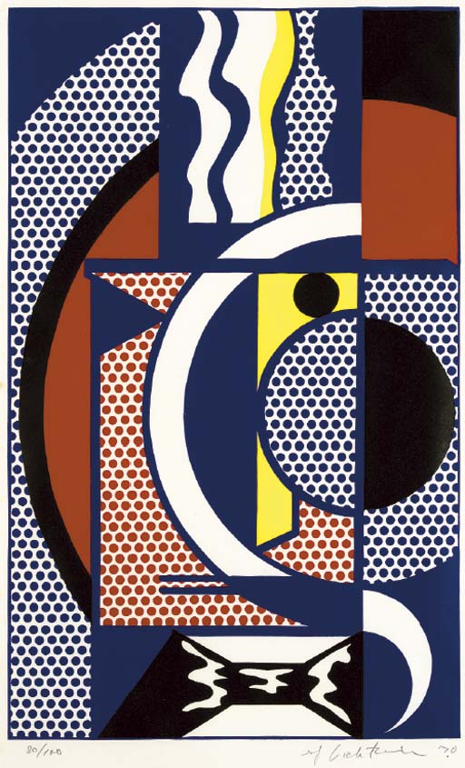 Roy Lichtenstein - Modern Head #1 (C. 91)
