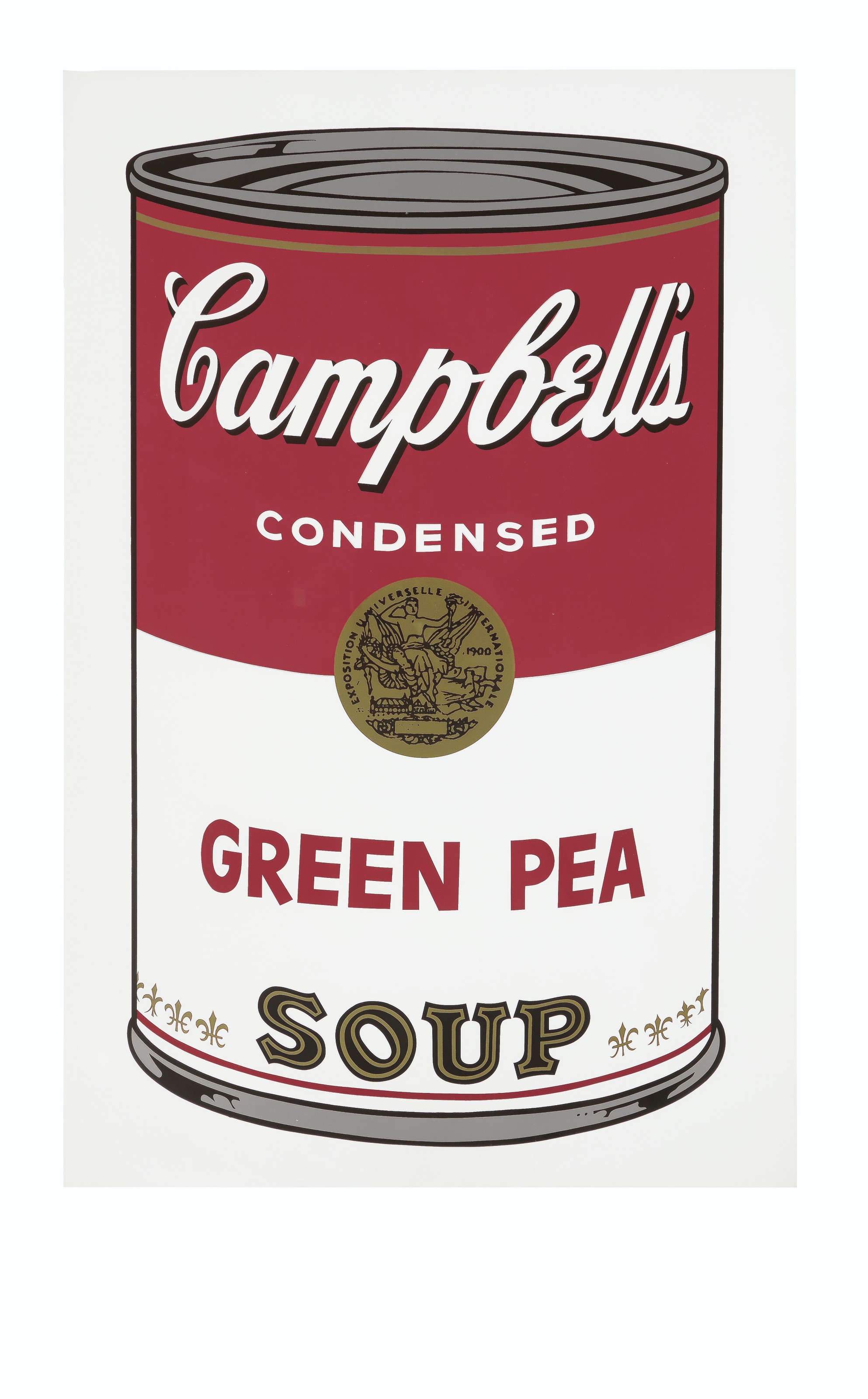 Andy Warhol - Green Pea, from Campbell’s Soup I