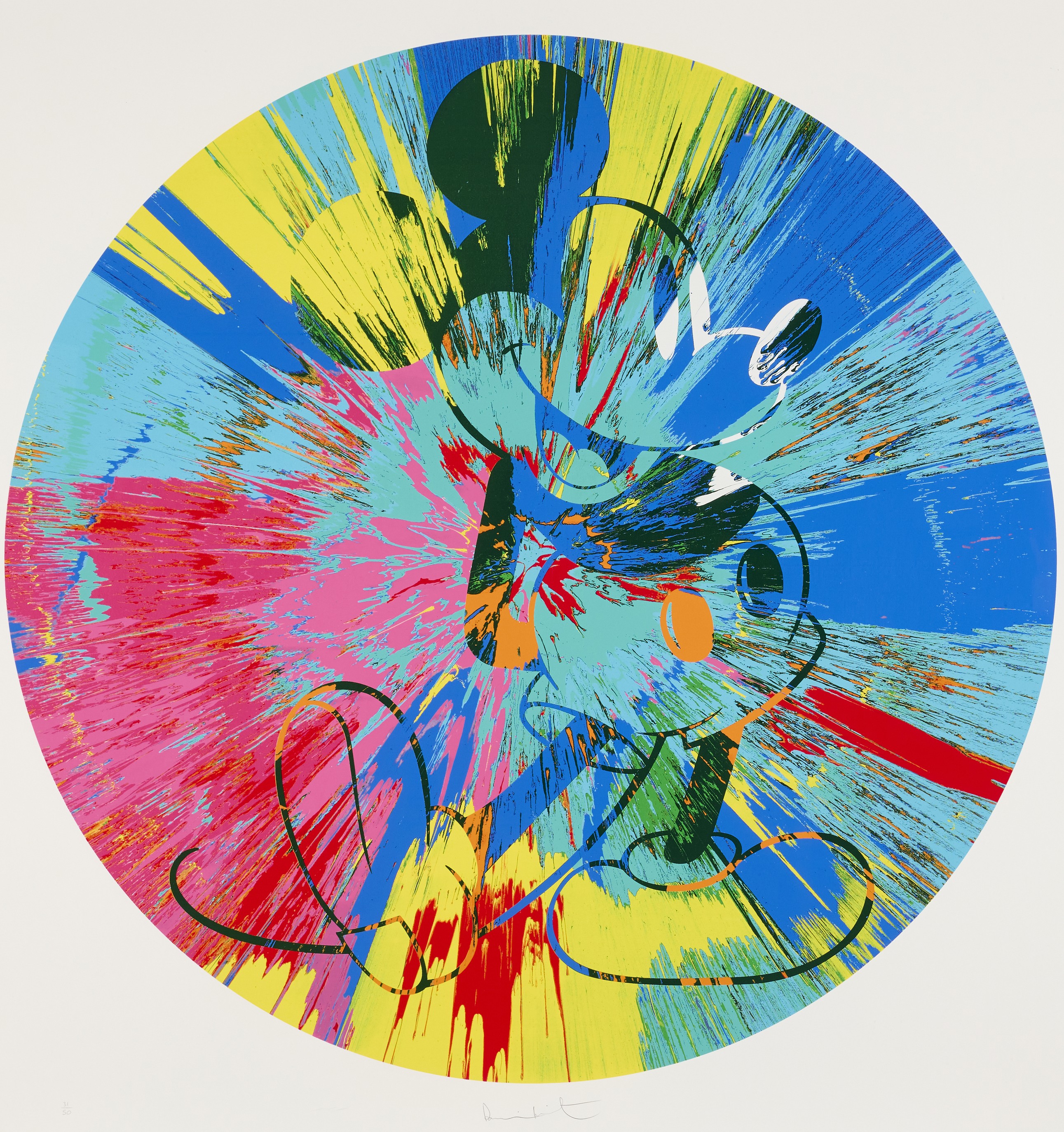 Damien Hirst - Beautiful Mickey