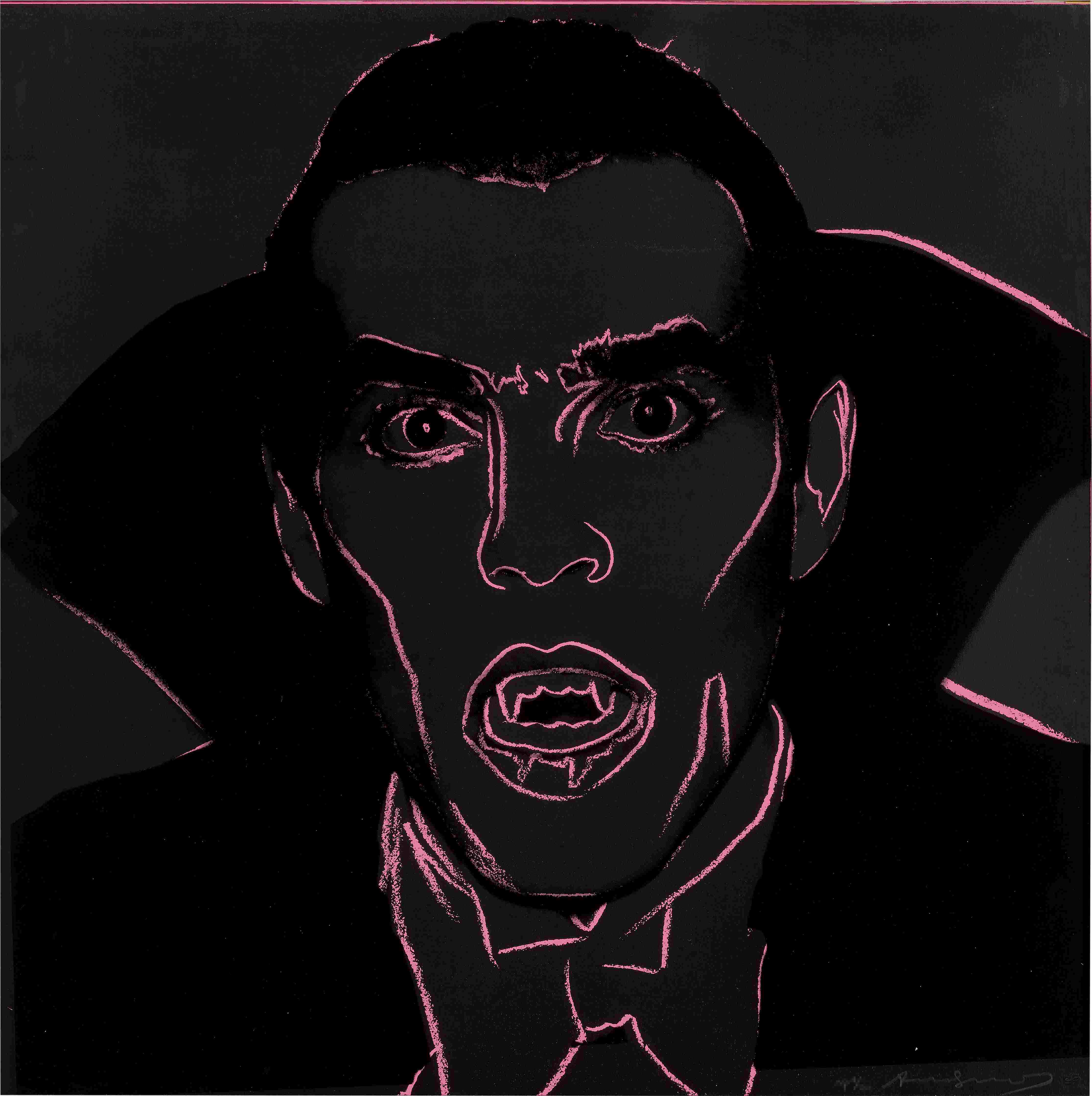 Andy Warhol - Dracula, from Myths (Feldman & Schellmann II.264)