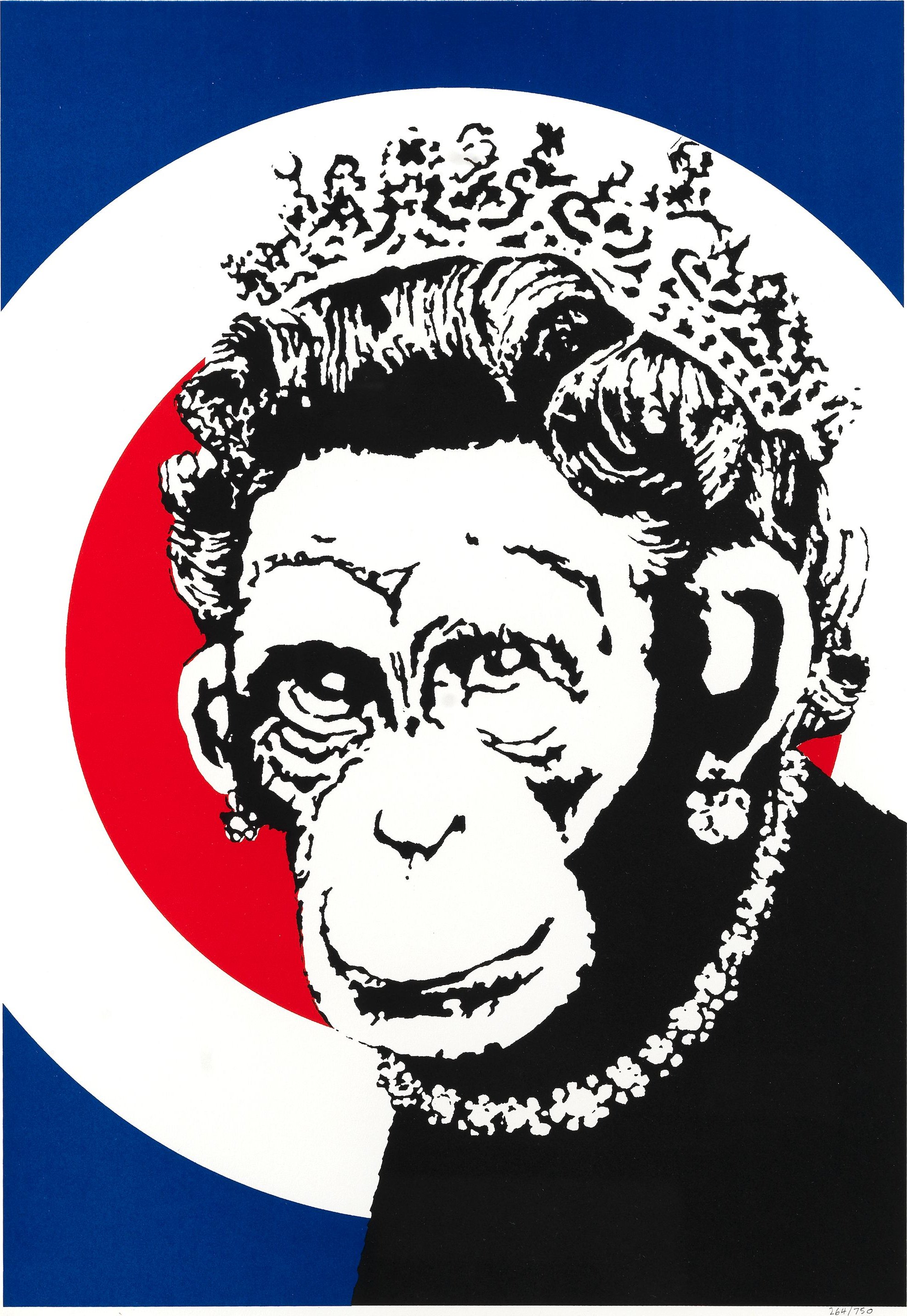 Banksy - Monkey Queen
