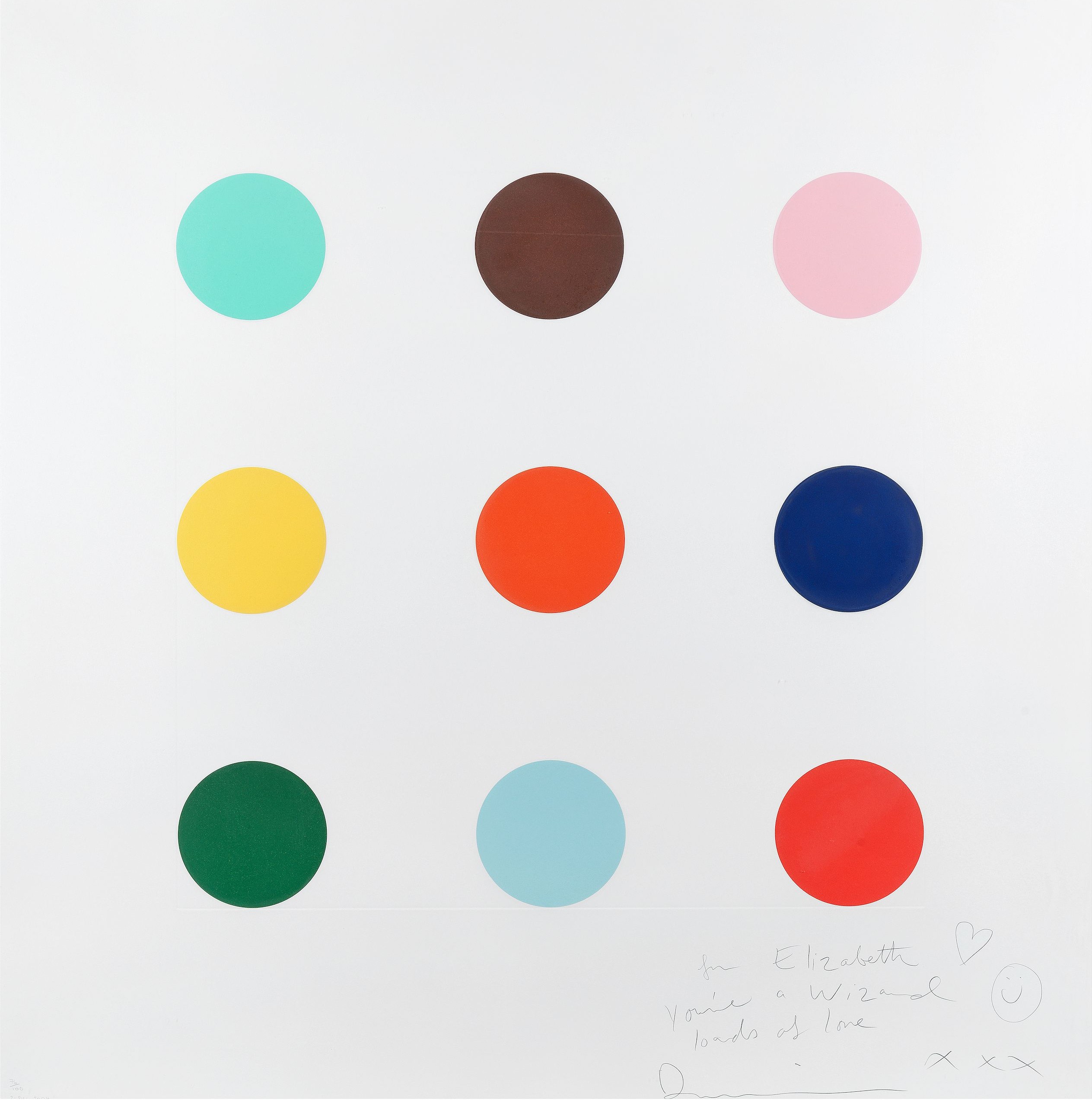 Damien Hirst - Quene 1-AM