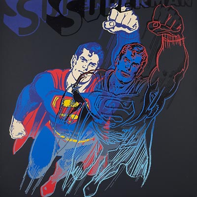 Andy Warhol - Superman, The Witch, Santa Claus, Mammy, Mickey Mouse, Howdy Doody, Dracula, The Shadow, The Star and Uncle Sam