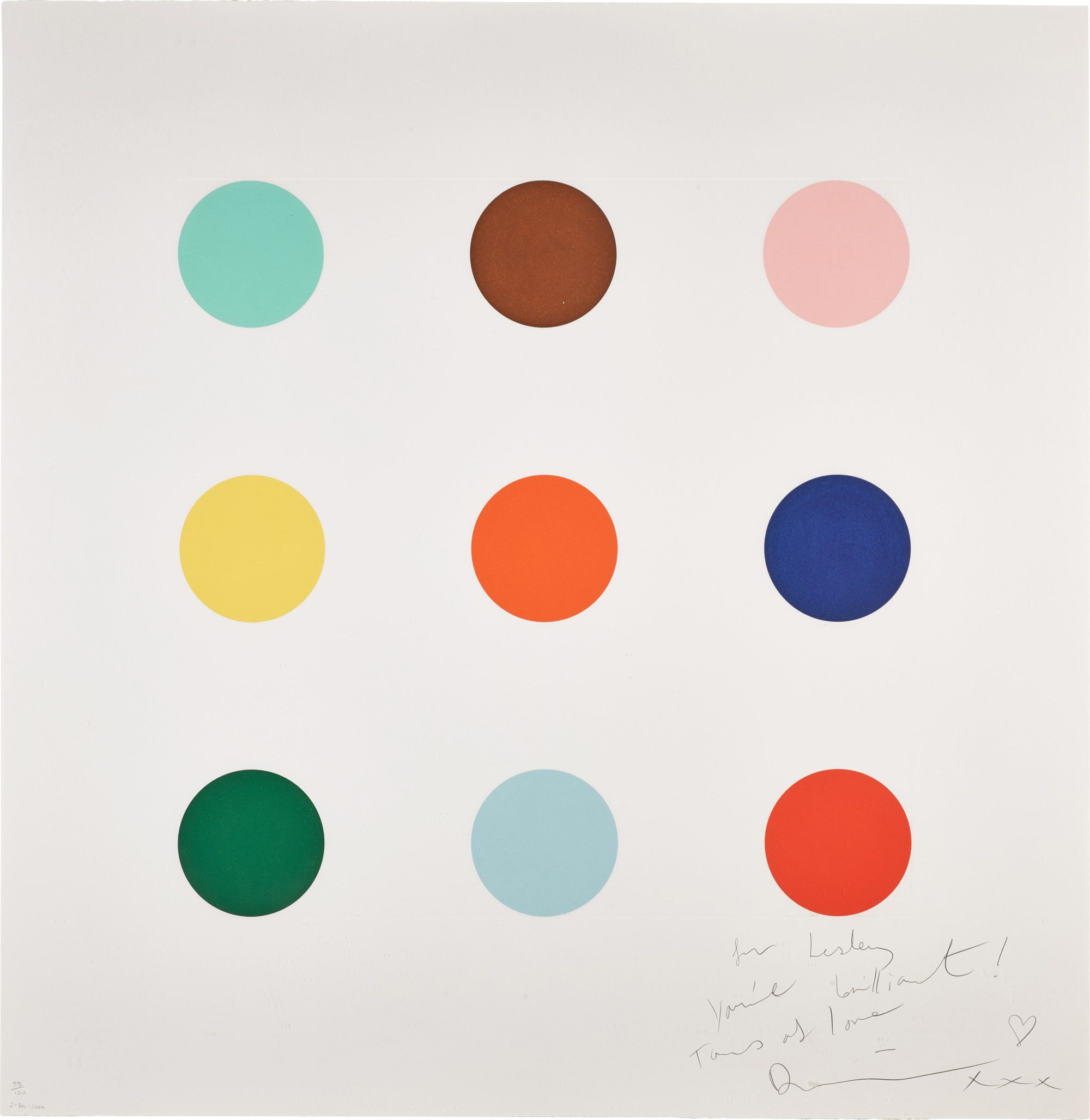 Damien Hirst - Quene 1-AM