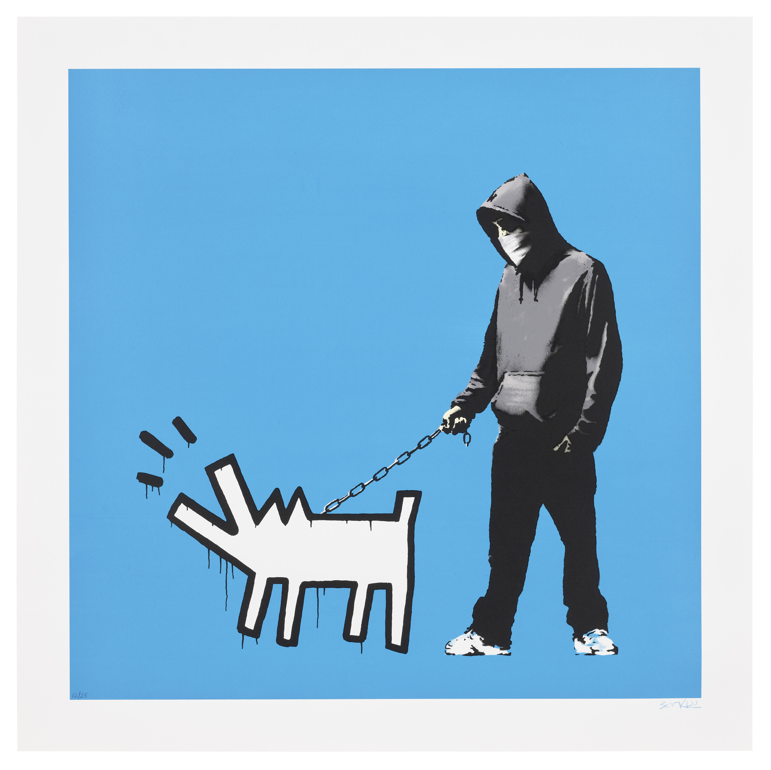 Banksy - Choose Your Weapon (Sky Blue)