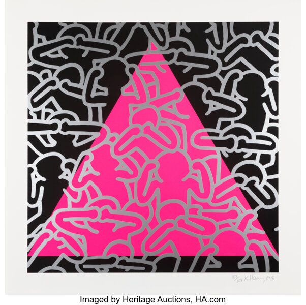 Keith Haring - Silence = Death