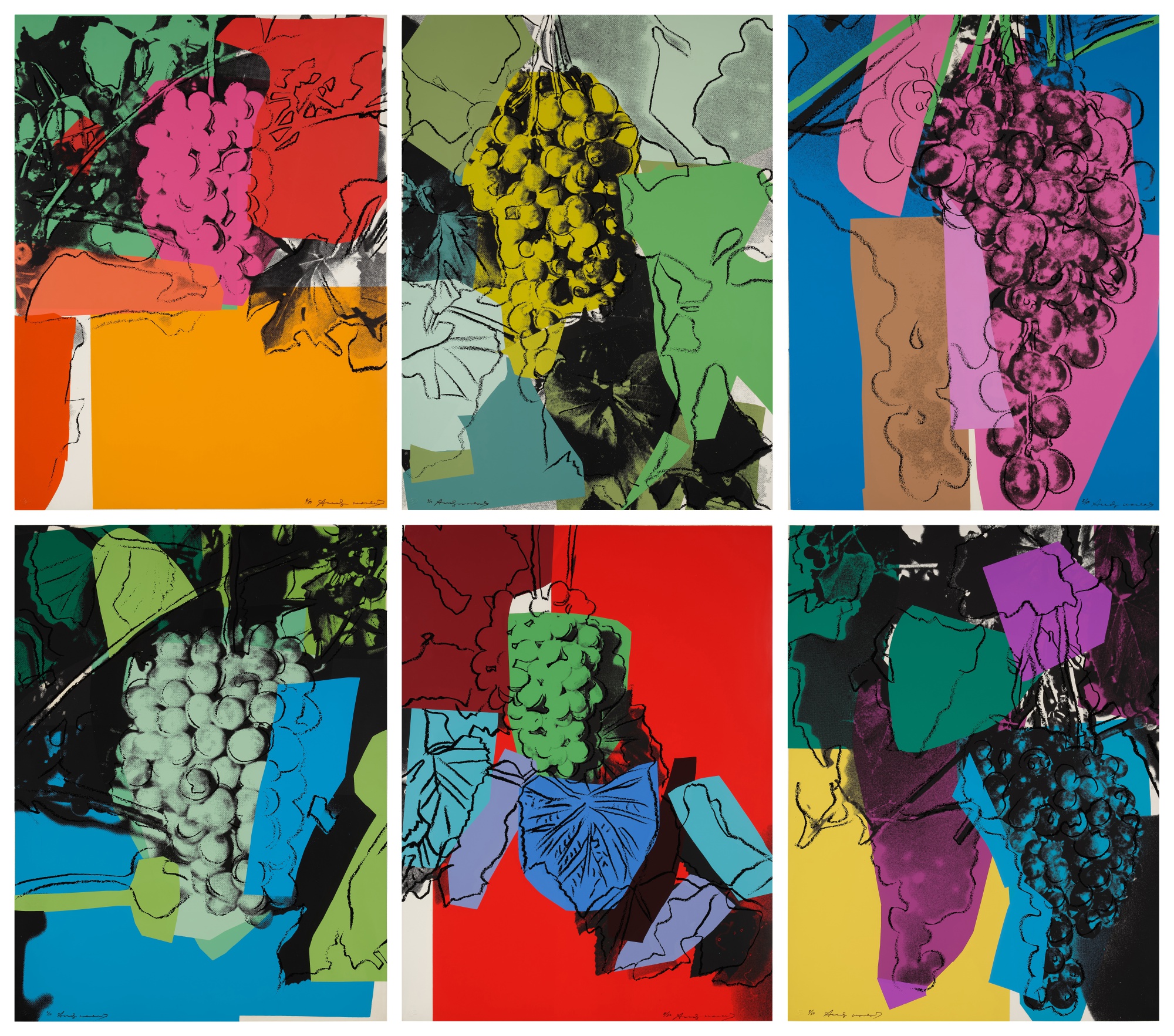 Andy Warhol - Grapes