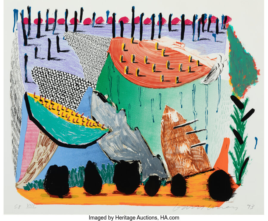 David Hockney - Slow Rise