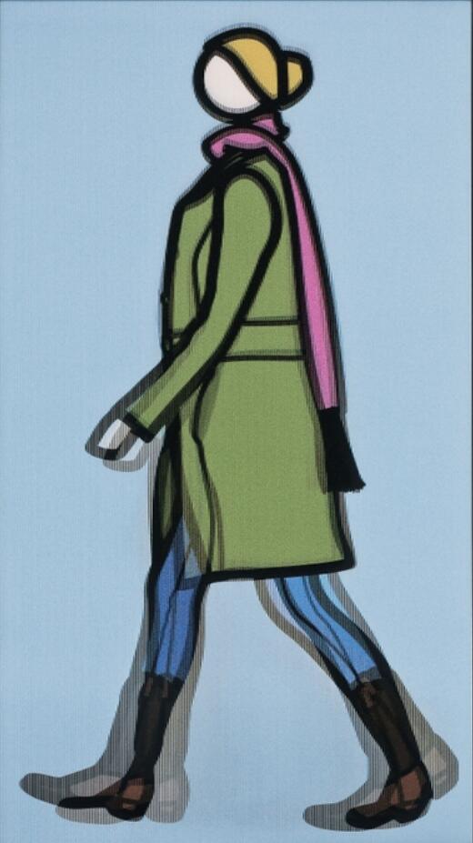 Julian Opie - Sian Walking