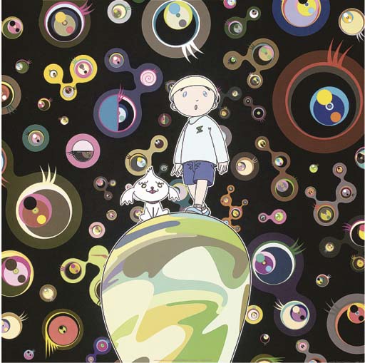 Takashi Murakami - Jellyfish Eyes-MAX & Shimon in the Strange Forest