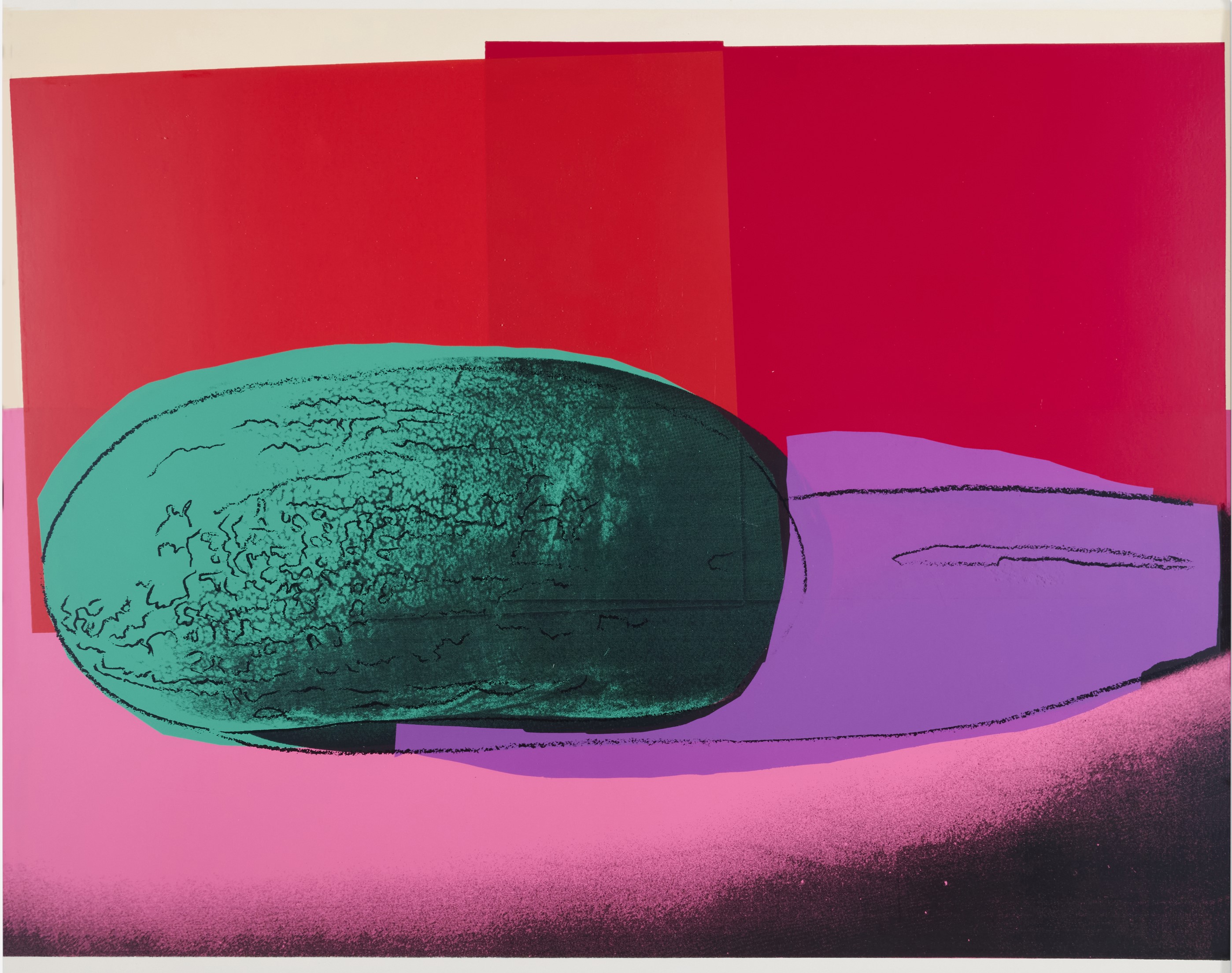 Andy Warhol - Watermelon (from the Space Fruit: Still Lifes portfolio)