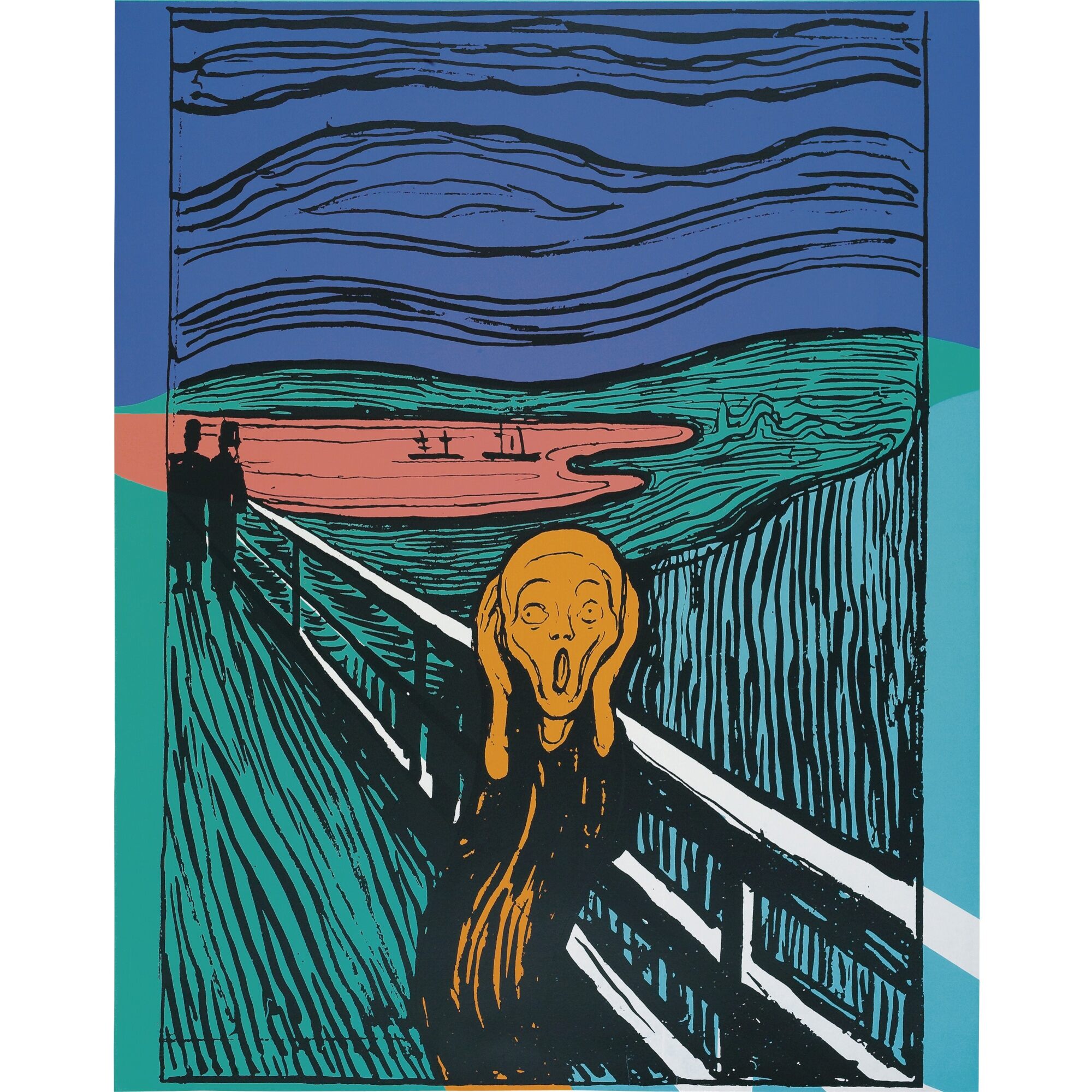 Andy Warhol - THE SCREAM (AFTER MUNCH) (CF. F. & S. IIIA.58)