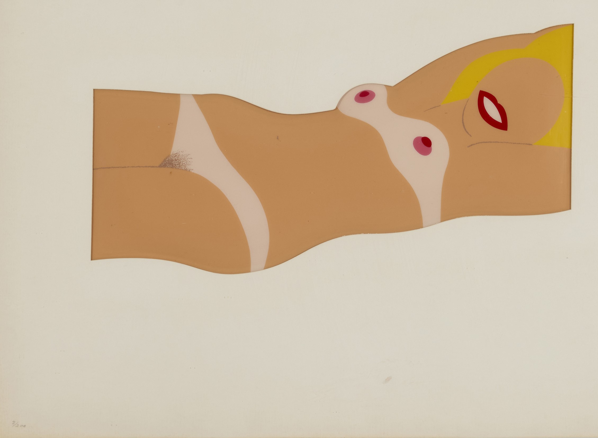 Tom Wesselmann - Cut-Out Nude (from 11 Pop Artists, Volume I)