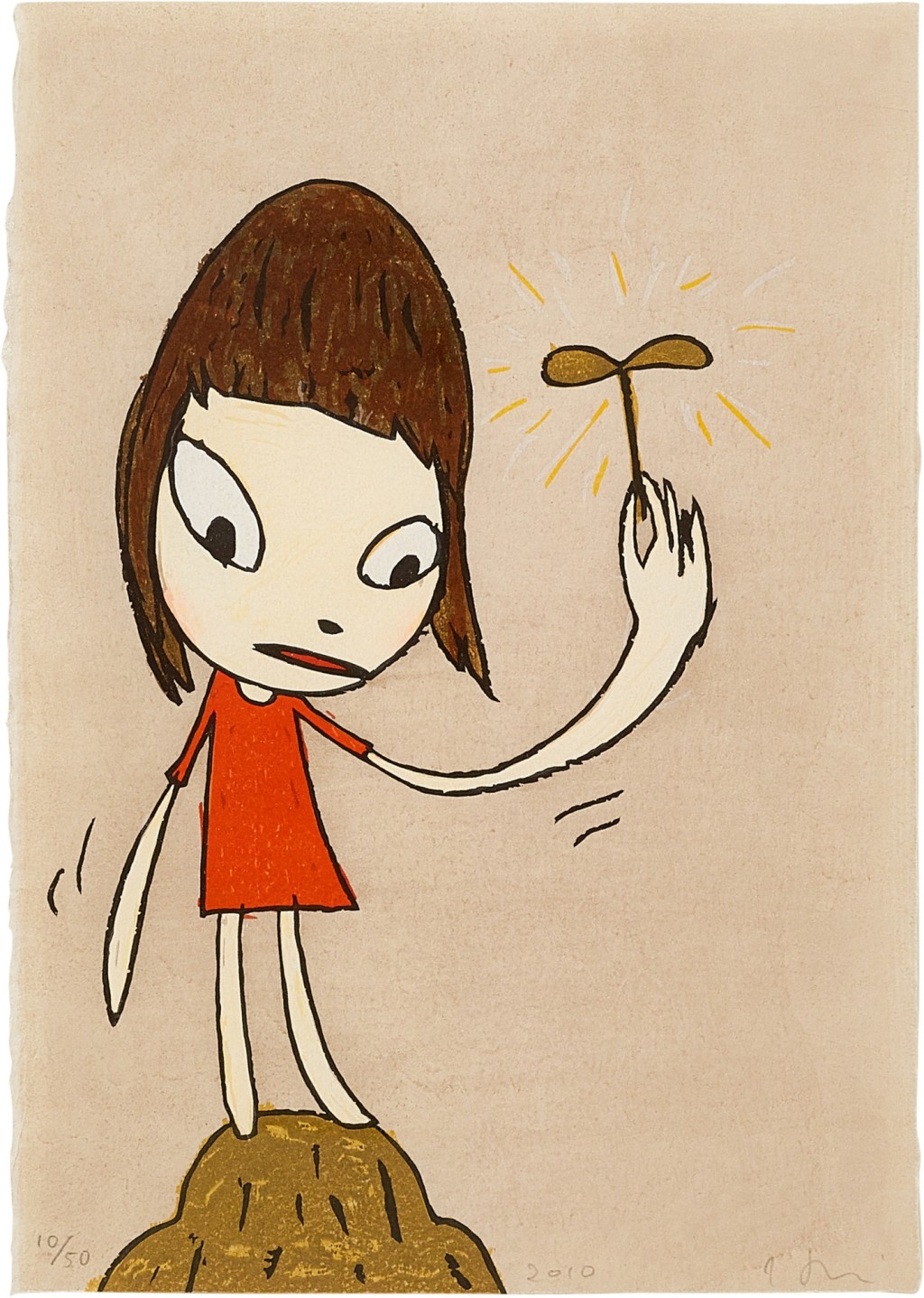 Yoshitomo Nara - My Little Treasure