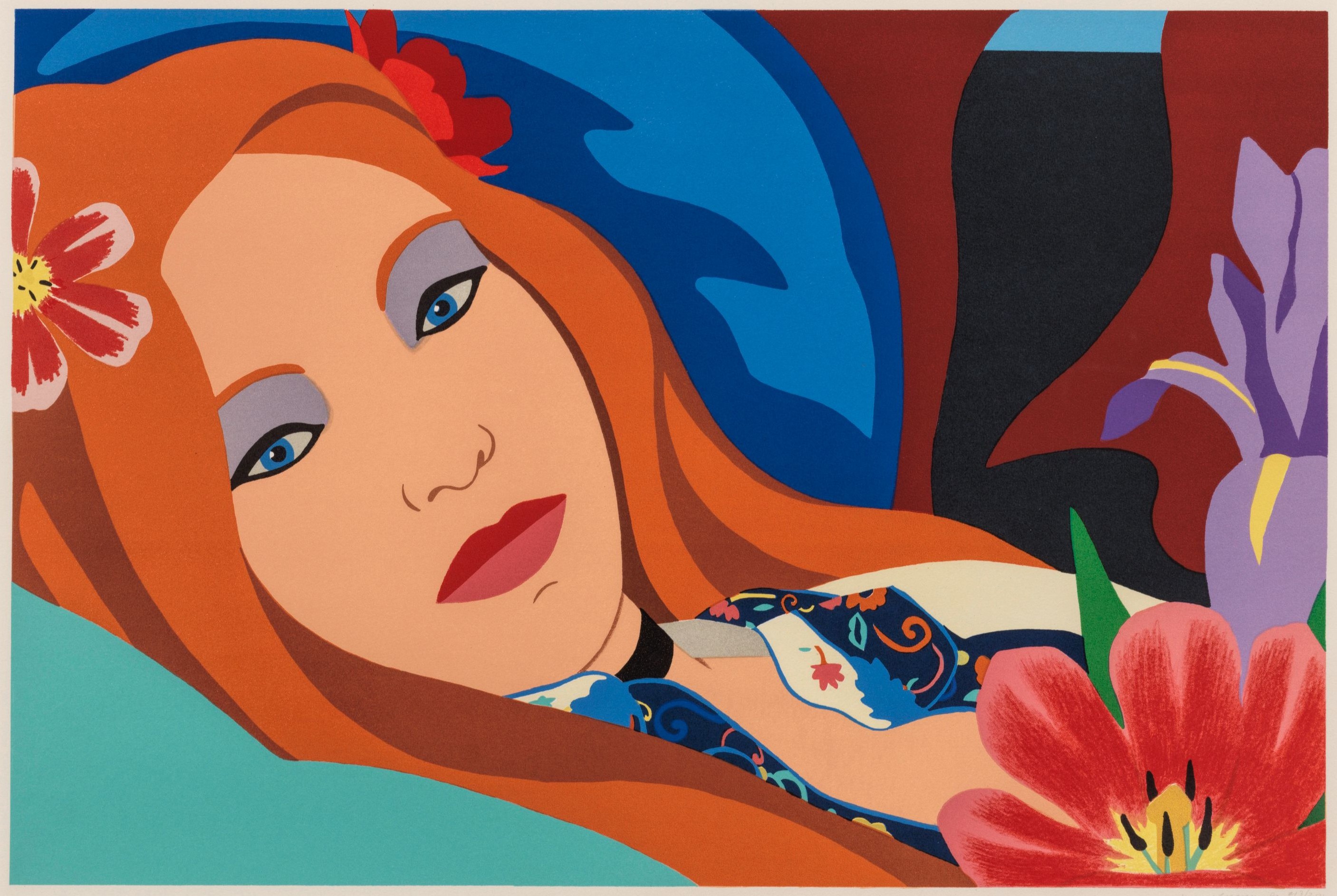 Tom Wesselmann - Lulu, from Metropolitan Fine Art, 1982
