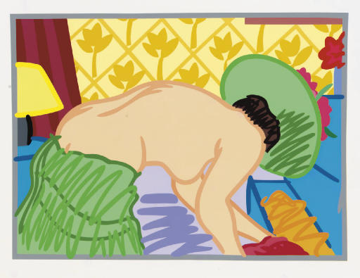 Tom Wesselmann - 1960 Judy Trying on Clothes