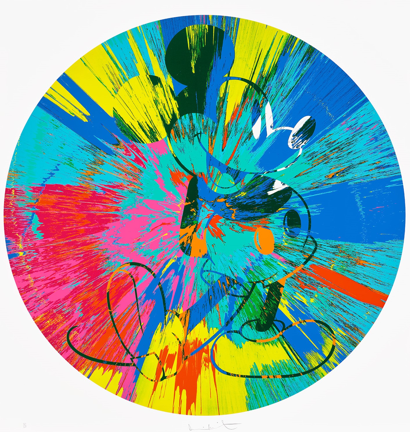 Damien Hirst - Beautiful Mickey