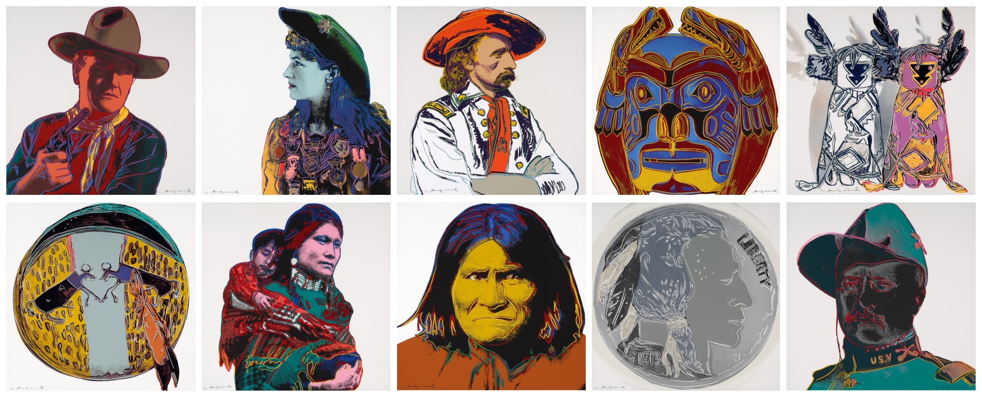 Andy Warhol - Cowboys and Indians