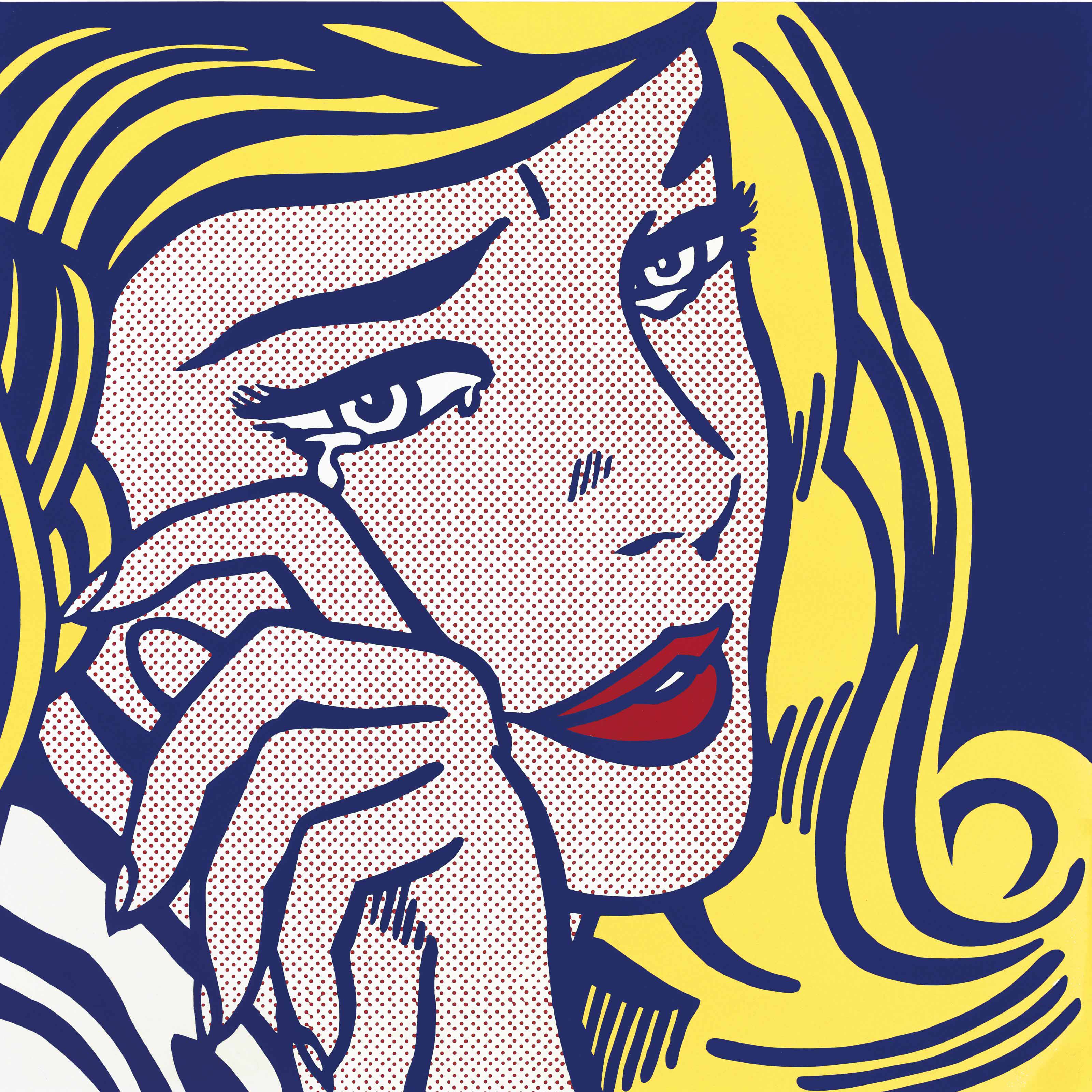 Roy Lichtenstein - Crying Girl
