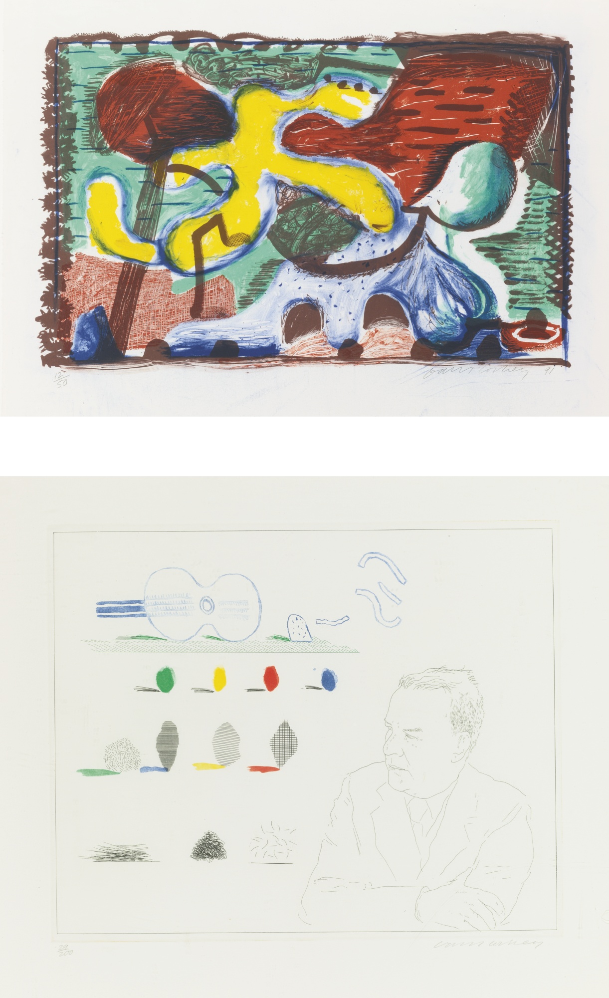 David Hockney - The New and the Old and the New; and The Poet