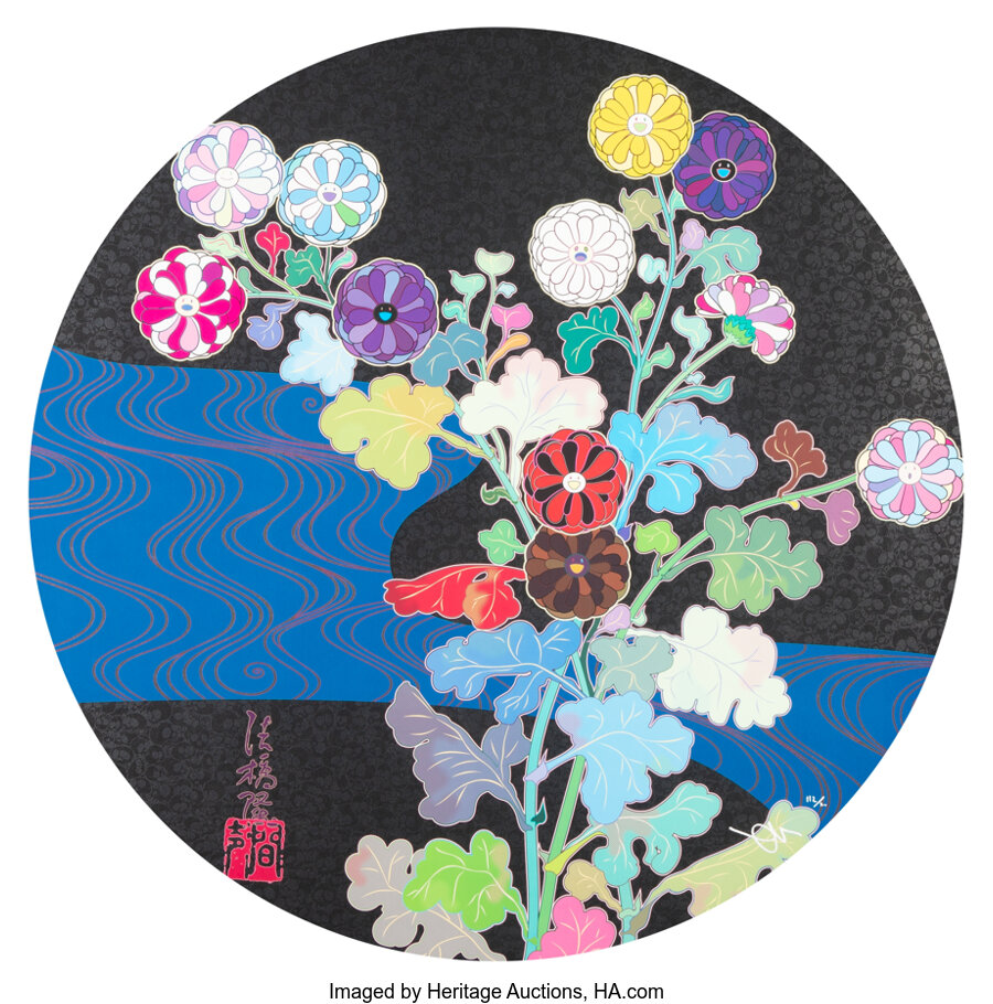 Takashi Murakami - Korin: Azure River