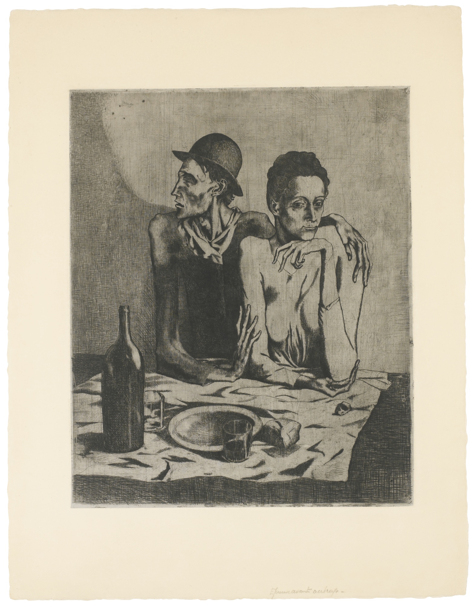 Pablo Picasso - LE REPAS FRUGAL