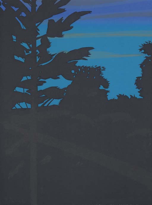 Alex Katz - Twilight I and II