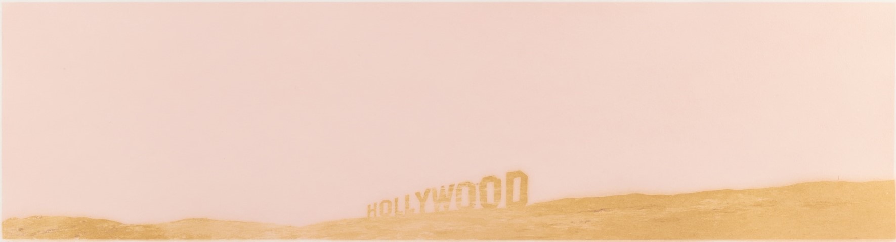 Ed Ruscha - Pepto-Caviar Hollywood (E. 42)