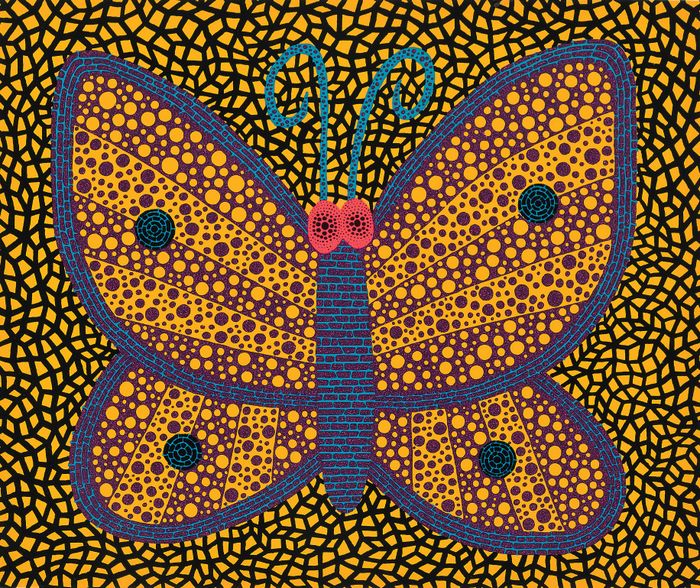 Yayoi Kusama - Butterfly (Ⅰ)