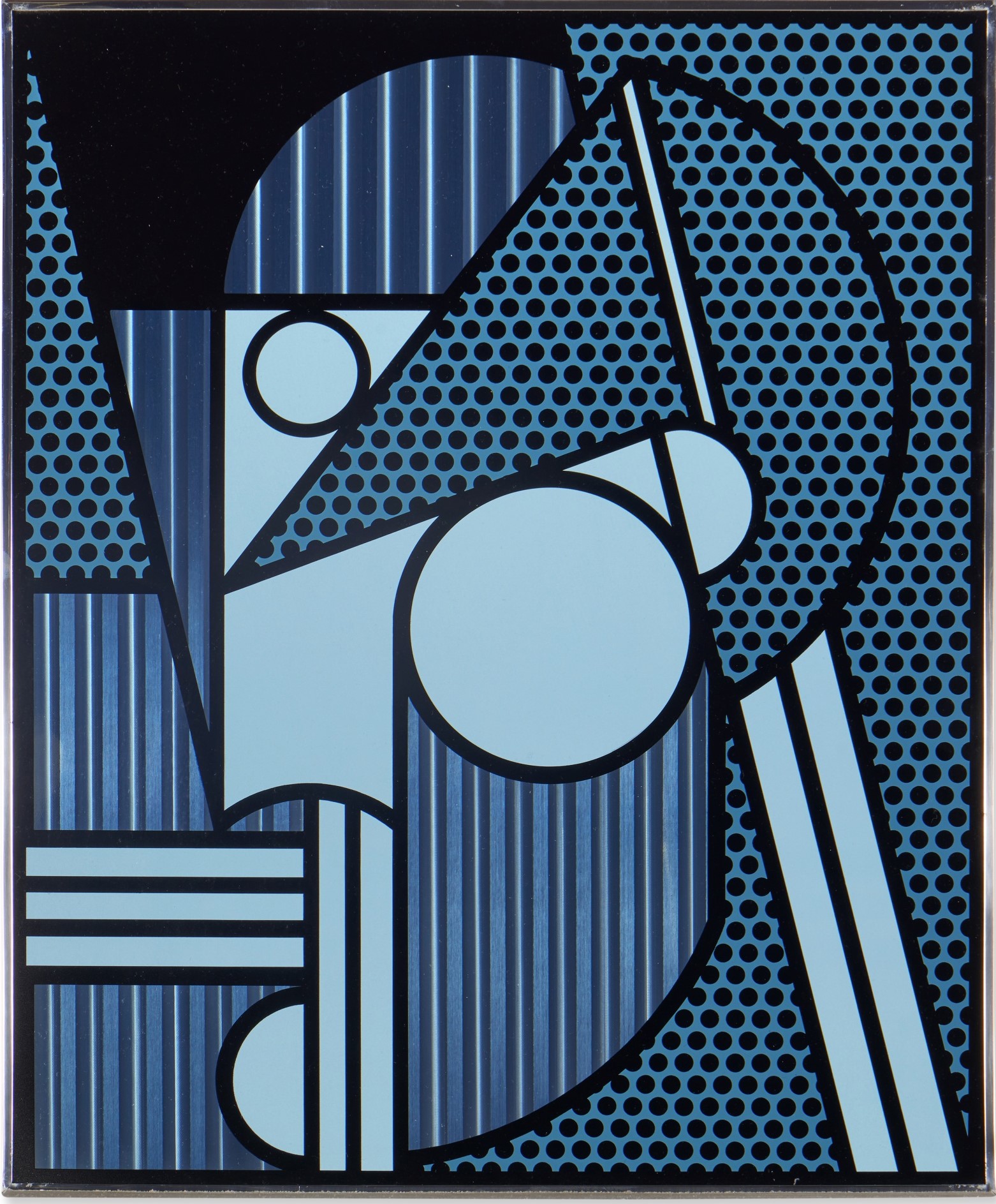 Roy Lichtenstein - Modern Head #4, from the Modern Head series