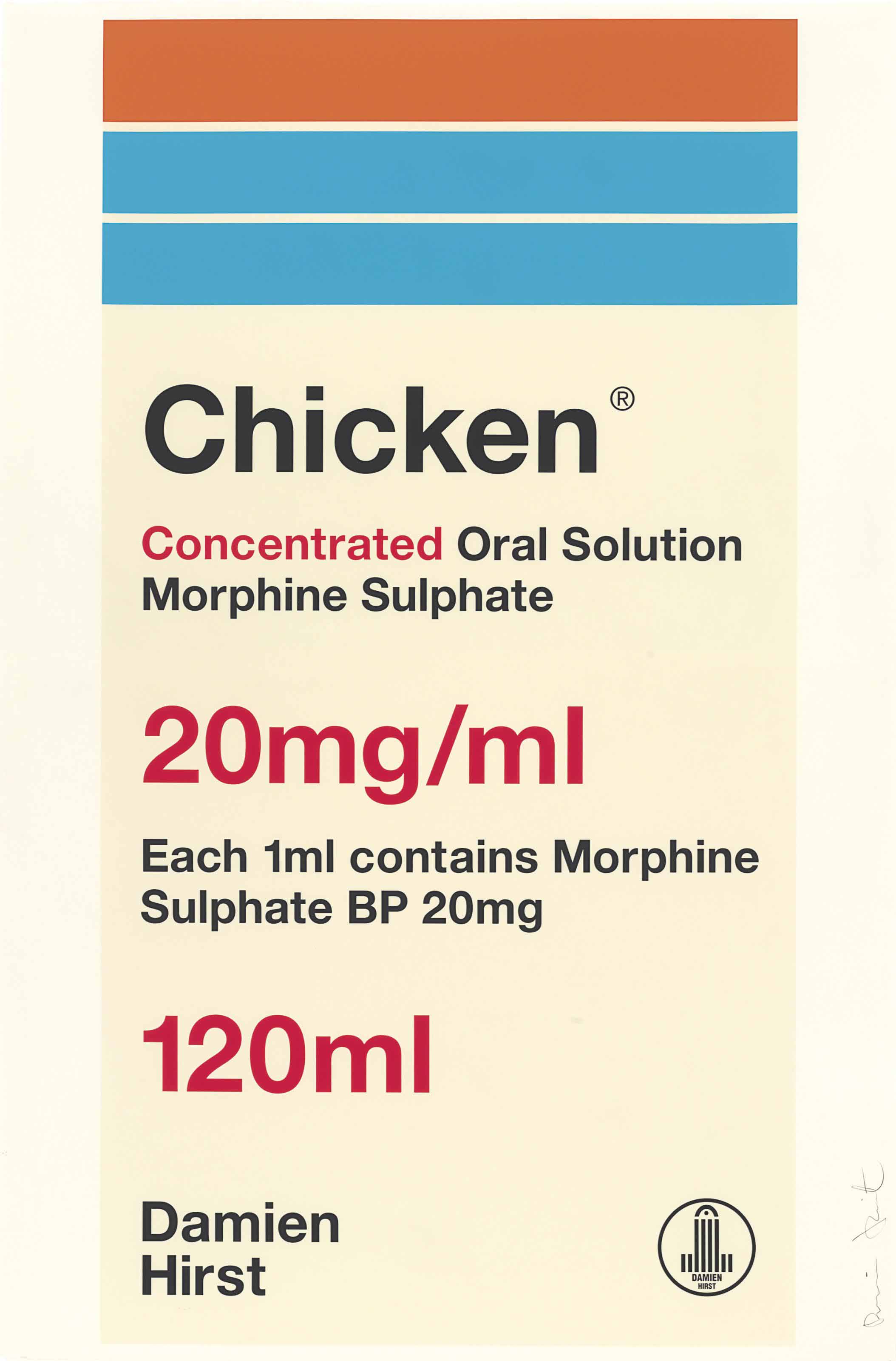 Damien Hirst - Chicken, from The Last Supper