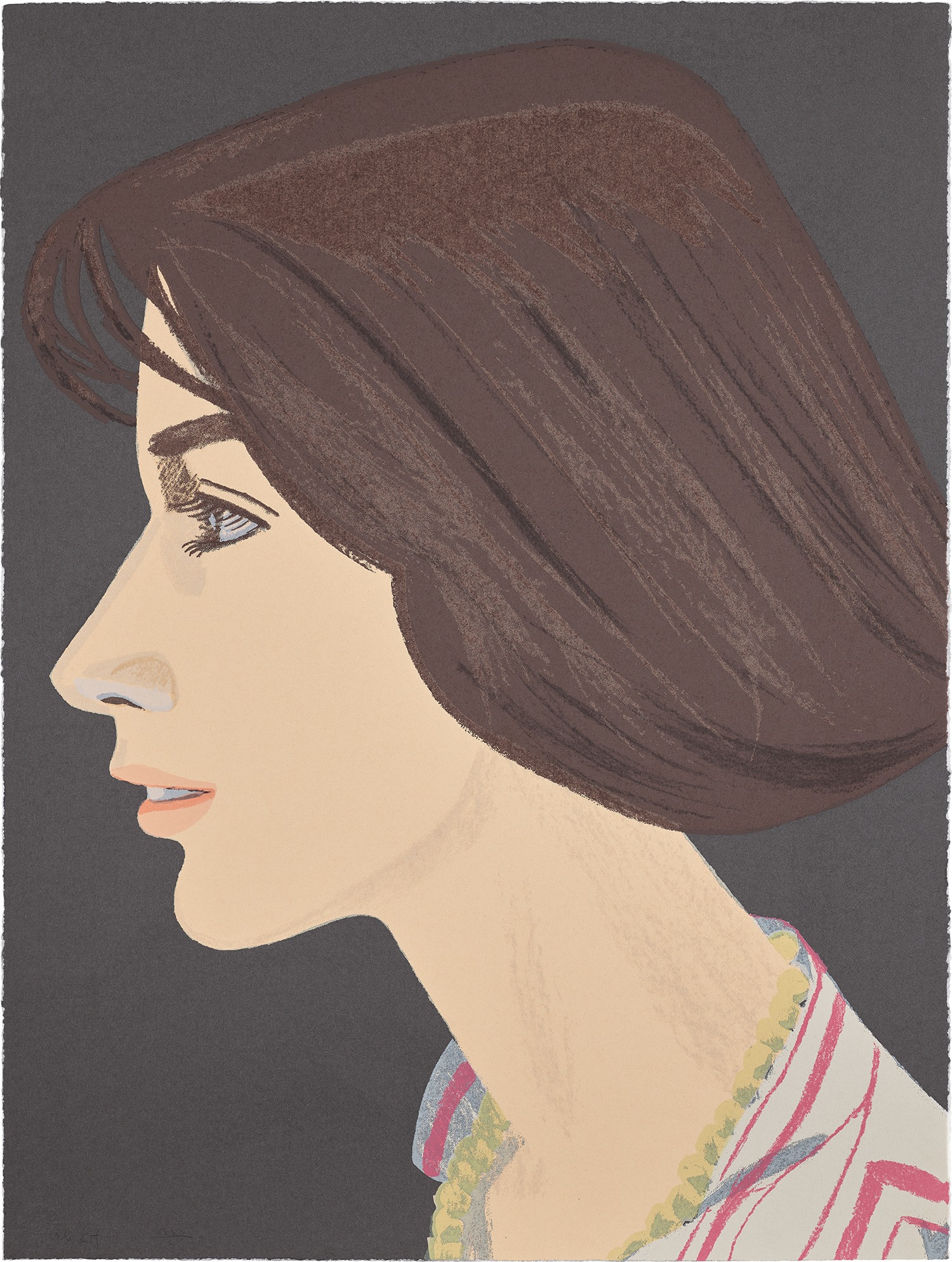 Alex Katz - Susan, from An American Portrait 1776-1976, Volume 3 (S. 91)