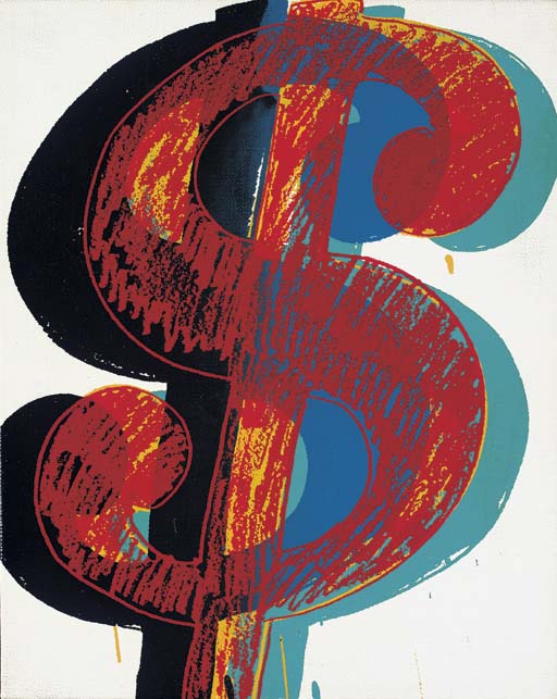 Andy Warhol - Dollar sign